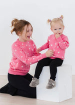Load image into Gallery viewer, Pink Boutique Star Knit Top
