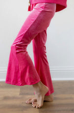 Load image into Gallery viewer, Hot Pink Bell Bottom Pants
