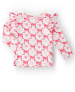 Load image into Gallery viewer, Girls Heart and Bow Boutique Top
