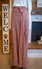 Load image into Gallery viewer, Magic Pants - Cheetah Print Wide Leg
