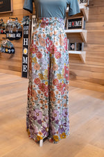 Load image into Gallery viewer, Lavender Floral Pants
