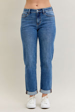 Load image into Gallery viewer, Judy Blue Mid Rise Boyfriend
