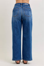 Load image into Gallery viewer, Judy Blue High Waist Baggy/Wide Leg Jeans
