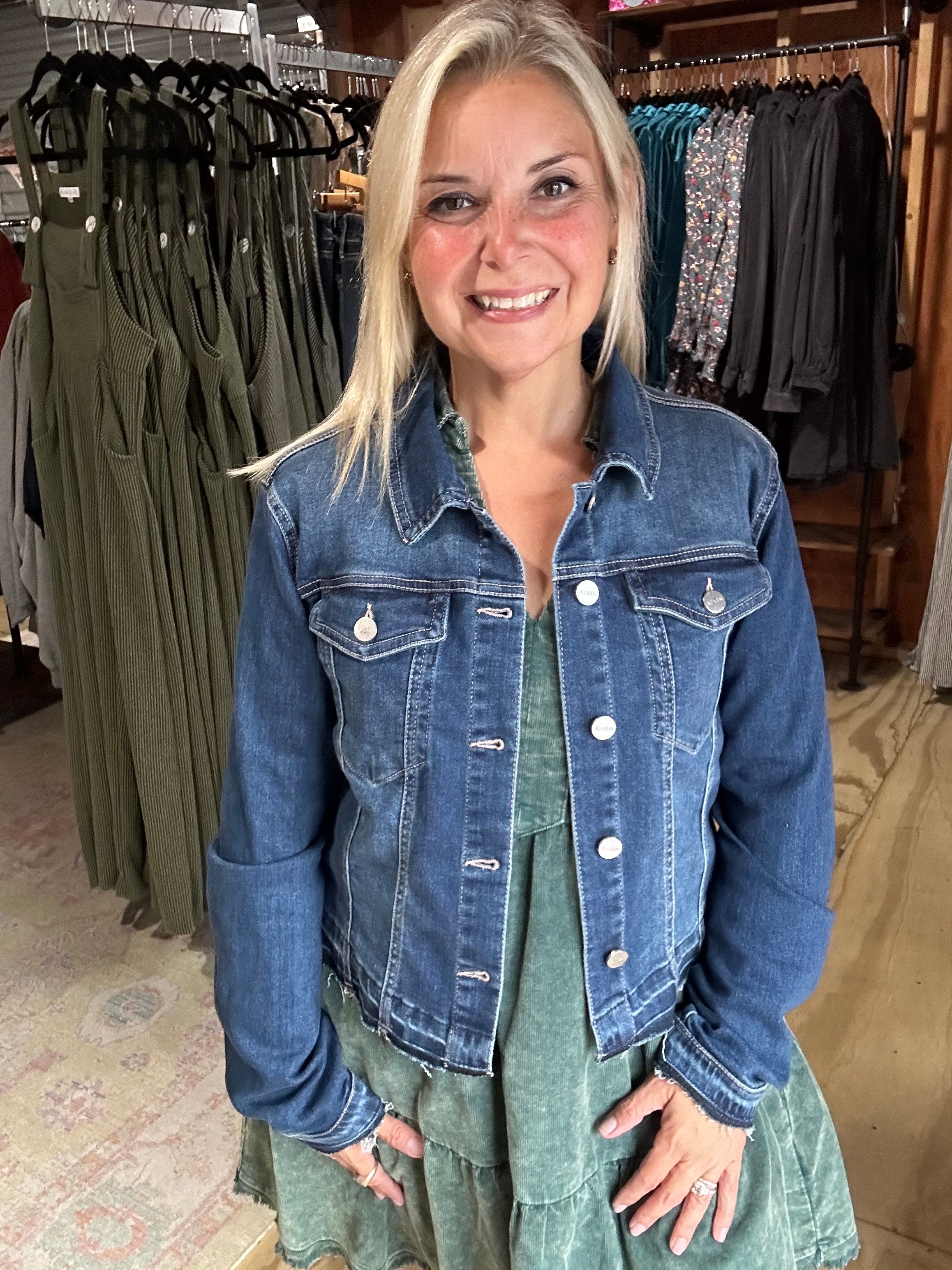Born in the USA denim jacket